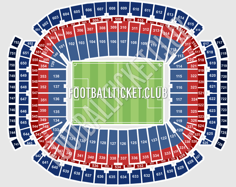 NRG Stadium NRG Stadium map